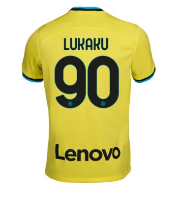 Inter Milan Romelu Lukaku #90 Tredjedrakt 2022-23 Kortermet
